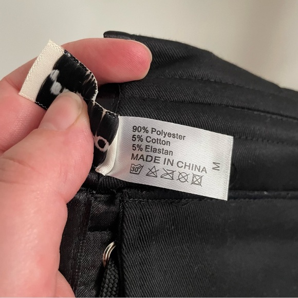 Camellias Steel Boned Underbust Corset Lace Up Black Size Medium Whimsigoth - Picture 4 of 4